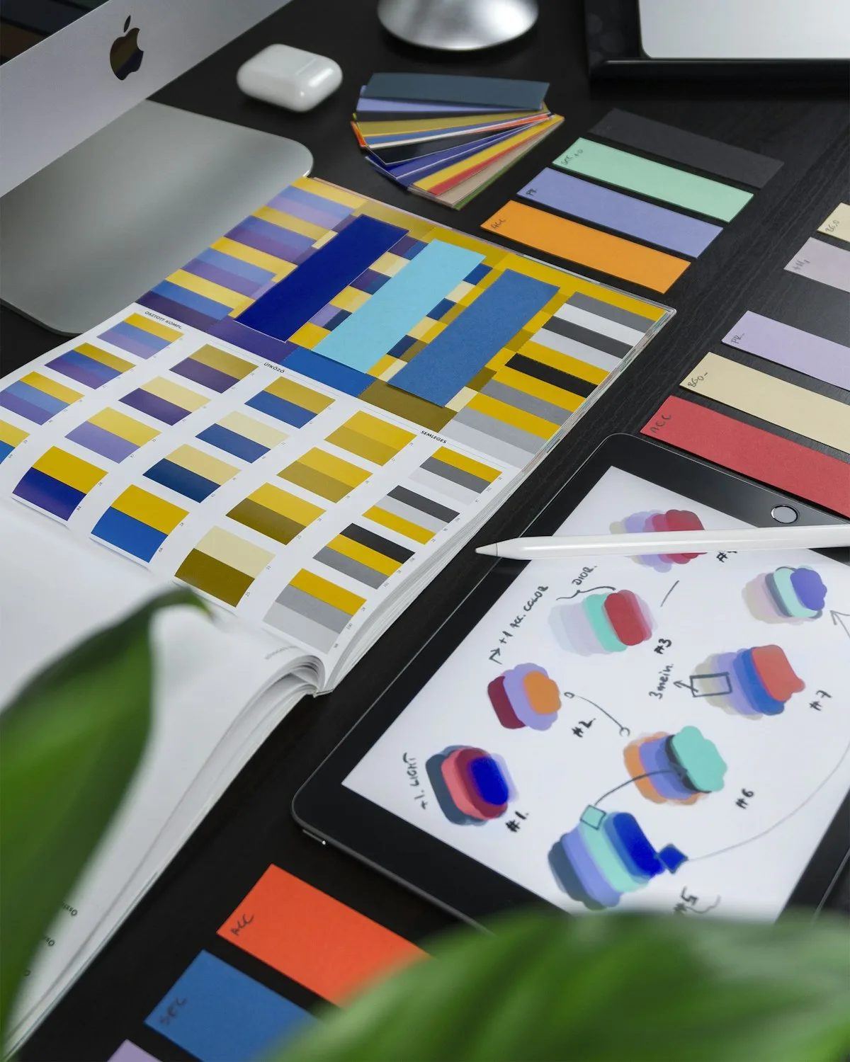 Art direction et processus creative en studio