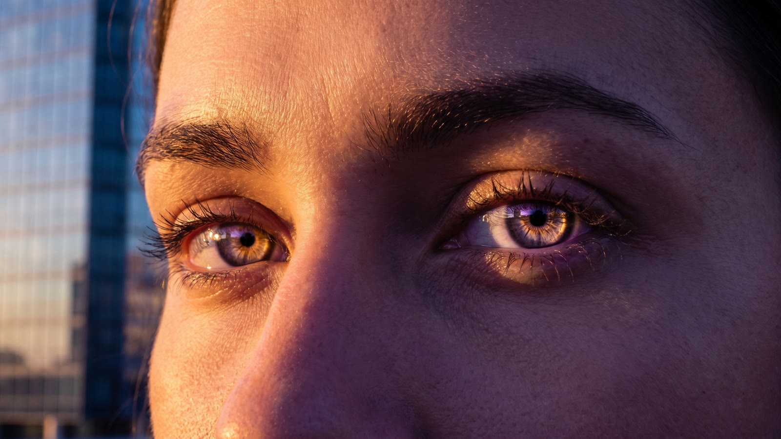 Tres gros plan sur les yeux