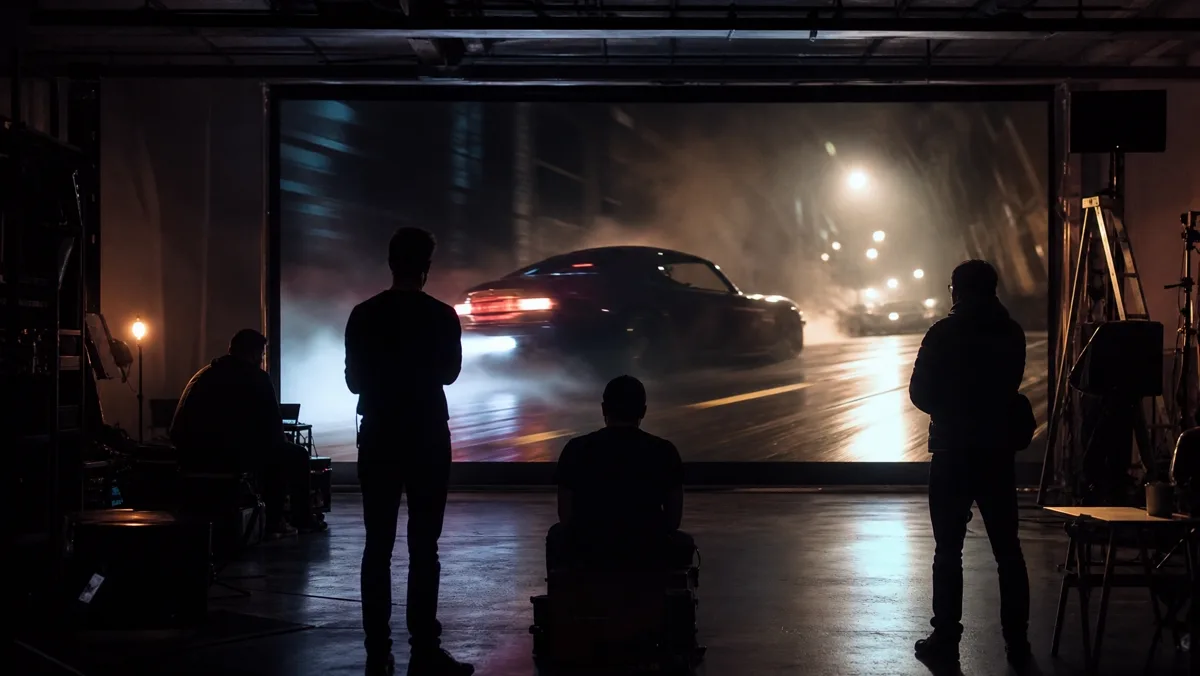 Tournage et production hybride IA pour marques premium