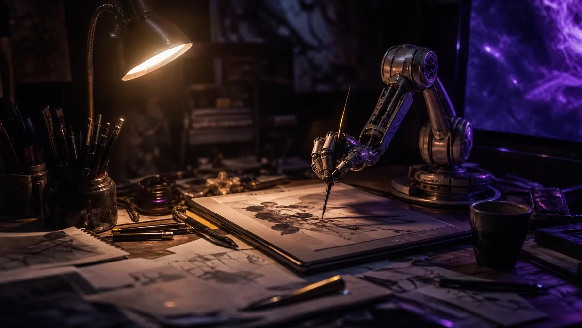 Creative studio augmented by artificial intelligence